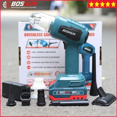 Máy hút thổi bụi BOSHUN BS-VC07L 7kPa - vừa thổi vừa hút, 3 lõi lọc, chỉ 290.000đ 2