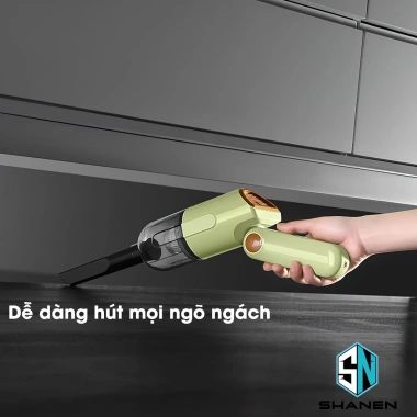 Máy hút thổi bụi cầm tay không dây Shanen 20.000Pa Hút thổi ô tô sofa nệm chỉ 369.000đ