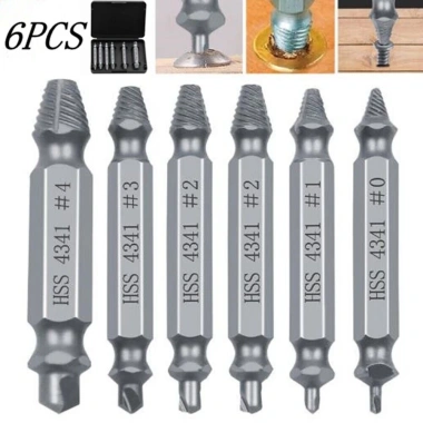 Máy hút vít hư hại EHES 6 chiếc Dễ tháo buông, phù hợp bộ stud khoan tap, giảm giá 41.024 VND