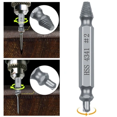Máy hút vít hư hại EHES 6 chiếc Dễ tháo buông, phù hợp bộ stud khoan tap, giảm giá 41.024 VND
