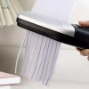 Máy hủy giấy mini A6 A4 đa năng, điều khiển đơn giản, phù hợp cho hóa đơn, giá 353.100₫ 3