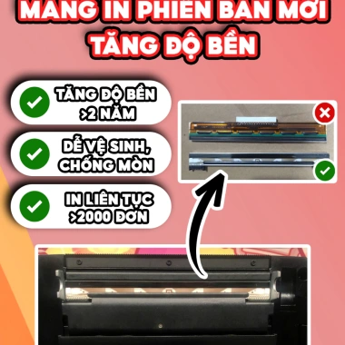 Máy in đơn hàng Shoptida SP46 - In phiếu, minicode, bảo hành 12 tháng, chỉ 1,377,000₫ 10