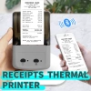 Máy in phiếu Bluetooth không dây mini cho điện thoại & máy tính - Giá 580.000đ