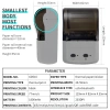 Máy in phiếu Bluetooth không dây mini cho điện thoại & máy tính - Giá 580.000đ 2