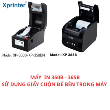 Máy in XP 350B - In đơn hàng GHTK, tem nhãn, phiếu giao hàng đa sàn TMĐT, BH 12 tháng, giảm 20% 9