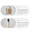 Máy Karaoke Mini BANGSHE K12 – Micro không dây, loa Bluetooth, USB, sạc lại, ngoài trời 5