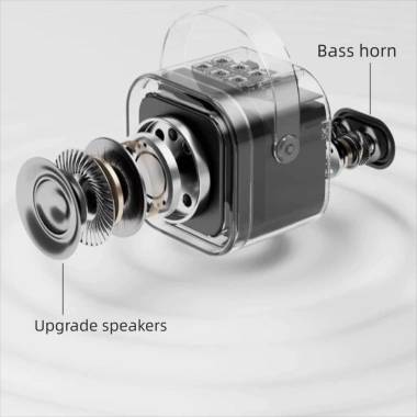 Máy Karaoke Mini Bluetooth K12 - Loa, Micro không dây USB, Đèn RGB, Sạc lại, 139.876₫ 5