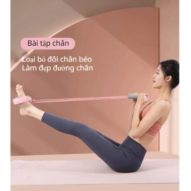 Máy Kéo Chân Đa Năng Hỗ Trợ Gập Bụng, Tập Cơ Chân, Dây Kháng Lực Tại Nhà 139.000