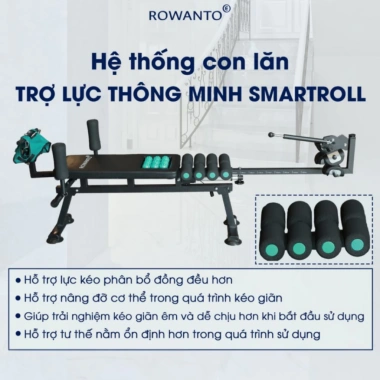 Máy kéo giảm cột sống ROWANTO D26 – Hỗ trợ cải thiện thắt vị đĩa đệm, an toàn tại nhà, giảm giá 20%