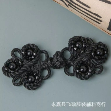 Máy khâu tay retro hạt thủy tinh kim cương giả – phù hợp hanfu sườn xám, giá ưu đãi 76.358₫