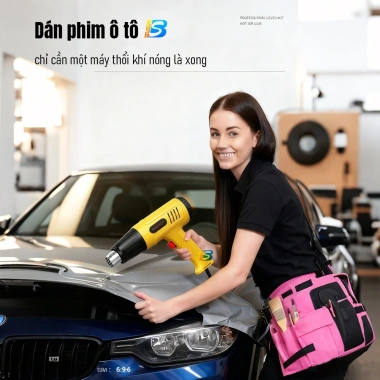 Máy khò nhiệt đa năng CXQ2.012 2.200W – Thổi hơi nóng dán nilong xe, dẻo ống nhựa, giá ưu đãi 279.000đ 3