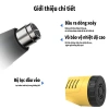Máy khò nhiệt đa năng CXQ2.012 2.200W – Thổi hơi nóng dán nilong xe, dẻo ống nhựa, giá ưu đãi 279.000đ 7