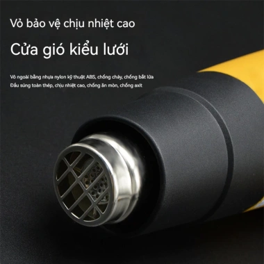 Máy khò nhiệt đa năng CXQ2.012 2.200W – Thổi hơi nóng dán nilong xe, dẻo ống nhựa, giá ưu đãi 279.000đ 8