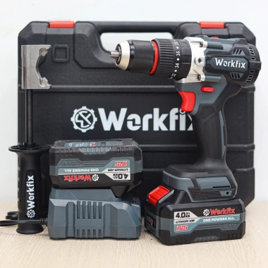 Máy Khoan 3 Chức Năng WORKFIX WF-ID1.395BL Lực Siết 95Nm Đầu 13mm Autolock Chân Pin Phổ Thông 774.000đ 2
