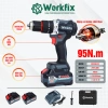 Máy Khoan 3 Chức Năng WORKFIX WF-ID1.395BL Lực Siết 95Nm Đầu 13mm Autolock Chân Pin Phổ Thông 774.000đ 4