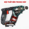 Máy khoan bê tông pin mini WORKFIX WF-RH1.902MN - Lực búa 1.9J, tạo xung, giảm rung, không than - 1.179.000₫ 3