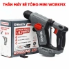Máy khoan bê tông pin mini WORKFIX WF-RH1.902MN - Lực búa 1.9J, tạo xung, giảm rung, không than - 1.179.000₫ 8