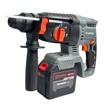 Máy khoan bê tông pin THPRO TH2.606PRO – Động cơ lõi đồng chân, pin phổ thông, 613.000₫ 2