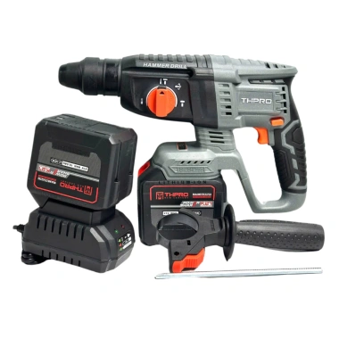 Máy khoan bê tông pin THPRO TH2.606PRO – Động cơ lõi đồng chân, pin phổ thông, 613.000₫ 3