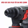 Máy khoan bê tông WORKFIX WF‑RH2.203PRO – Chống rung, chống lật, anti‑kickback 3
