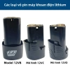 Máy khoan điện 12V-25V, pin lithium bảo vệ mạch, vỏ pin NUEK - 61.408₫