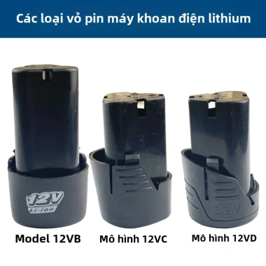 Máy khoan điện 12V-25V, pin lithium bảo vệ mạch, vỏ pin NUEK - 61.408₫