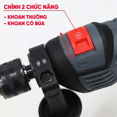 Máy khoan điện cầm tay WORKFIX WF-ED790W 790W, đầu kim 13mm, búa tường - 649.000₫ 4