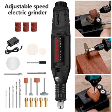 Máy khoan điện mini ABS đa năng 12V 13W - Cắt & đánh bóng, giá chỉ 145.000 VNĐ 9