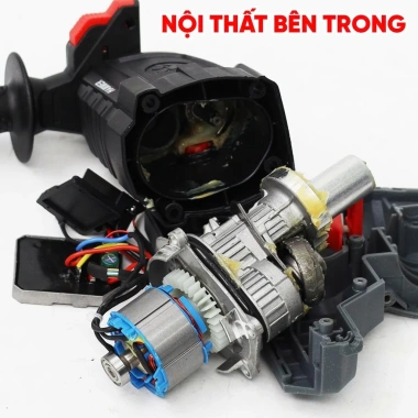 Máy khoan đục bê tông pin 3 chức năng WORKFIX WF‑RH2.603CP – Lực đập 2.9J, Anti‑Kickback, Chân M21, Giá 1,079,000₫ 6