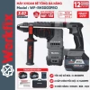 Máy khoan đục bê tông WORKFIX WF-RH3.003PRO 6 cấp tốc, lực đập 3.0J, giảm rung AVS - Giá ưu đãi 1,379,000 VND