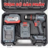Máy khoan không dây WORKFIX WF-ID1.370BL, lực siết 70N.m, 3 chức năng, đầu 13mm autolock - 698.000đ 4