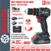 Máy khoan không dây WORKFIX WF-ID1.370BL, lực siết 70N.m, 3 chức năng, đầu 13mm autolock - 698.000đ 9