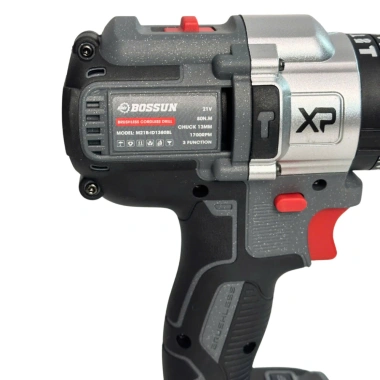 Máy khoan pin BOSHUN M21B-ID1.380BL 3 chức năng, đầu kẹp 13mm autolock, chân pin phổ thông - Giá chỉ 538.000 VND 8