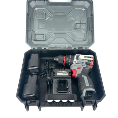 Máy khoan pin Kampro K-7.038 3 chức năng, đầu kẹp autolock, không chổi than
