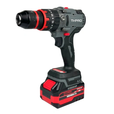 Máy khoan pin THPRO TH13RPO 3 chức năng, đầu kẹp 13mm Autolock, giá chỉ 575.000₫