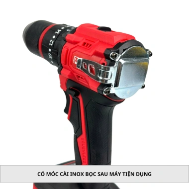 Máy khoan pin THPRO TH7.713 3 chức năng, đầu 13mm Autolock, động cơ không chổi than, chân pin phổ thông - giá chỉ 379.000₫ 5 Máy khoan pin THPRO TH7.713 3 chức năng, đầu 13mm Autolock, động cơ không chổi than, chân pin phổ thông - giá chỉ 379.000₫ 5