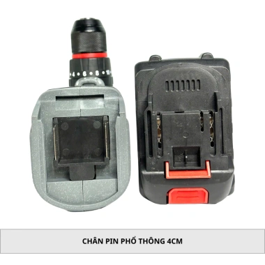 Máy Khoan Pin THPRO TH7.713AK 3 chức năng, đầu 13ly Autolock, không chổi than, chân pin phổ thông - Giá chỉ 389.000 VND 7
