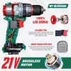 Máy khoan pin Workfix 13mm WF-ID13.100AK Lực siết 100Nm Không chổi than AutoLock Anti Kickback 6