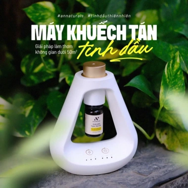 Máy khuếch tán tinh dầu AN Naturals 50m2 - Giá ưu đãi 1.150.000, kèm 3 phần quà 2 Máy khuếch tán tinh dầu AN Naturals 50m2 - Giá ưu đãi 1.150.000, kèm 3 phần quà 2