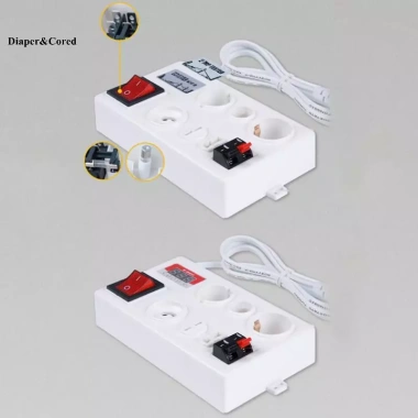 Máy kiểm tra đèn LED DIAPER & CORED đa năng E27 B22 E14 GU10 G4-G9, đo điện áp & dòng YTH - giảm giá 202.620 6