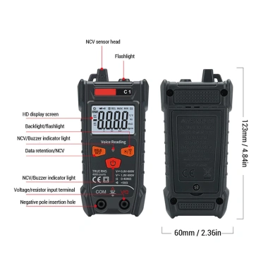 Máy kiểm tra điện áp AC DC vạn năng 4.000 Count C1: chuẩn đoán, giá 357.500₫ 3 Máy kiểm tra điện áp AC DC vạn năng 4.000 Count C1: chuẩn đoán, giá 357.500₫ 3
