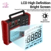 Máy kiểm tra điện trở cách điện độ chính xác cao, kỹ thuật số LCD, tự động 3
