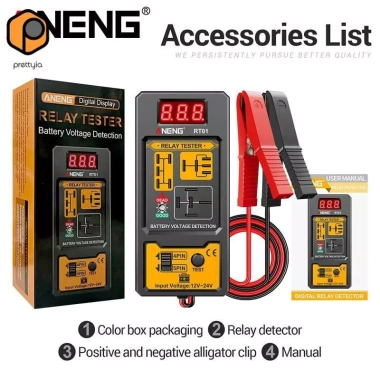 Máy kiểm tra rơle ô tô đa năng di động nhẹ, chẩn đoán chuyên nghiệp - Giá ưu đãi 214.500₫