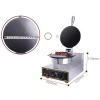 Máy làm bánh quế cuộn công nghiệp 1.300W, nhiệt độ 50-300°C, làm nóng nhanh 7