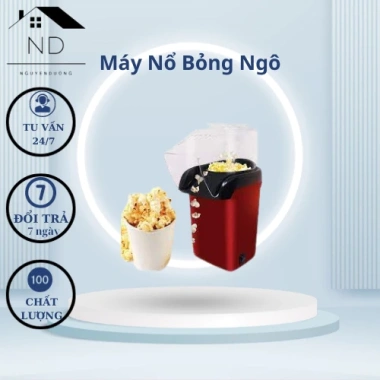 Máy làm bỏng ngô mini gia đình an toàn vệ sinh tiện dụng giá chỉ 250k