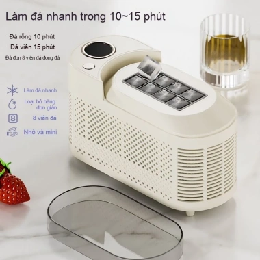 Máy làm đá di động - Bàn gia đình, xe hơi, cắm trại, văn phòng, ký túc xá