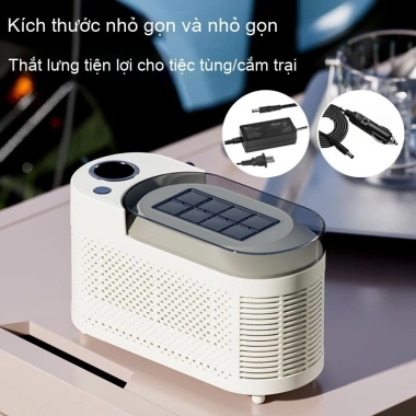 Máy làm đá di động - Bàn gia đình, xe hơi, cắm trại, văn phòng, ký túc xá 4