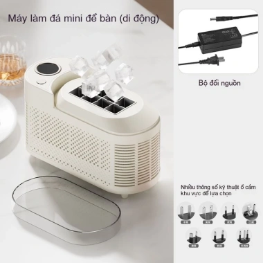Máy làm đá di động - Bàn gia đình, xe hơi, cắm trại, văn phòng, ký túc xá 10