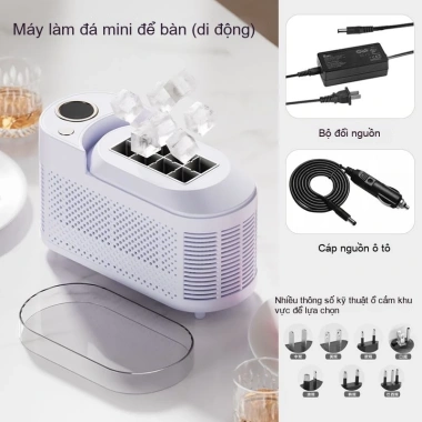 Máy làm đá di động - Bàn gia đình, xe hơi, cắm trại, văn phòng, ký túc xá 13