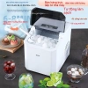 Máy làm đá mini tự động công suất lớn, phù hợp gia đình, ký túc, cắm trại, làm lạnh nhanh